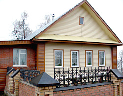 Сайдинг груша, Сайдинг дуб светлый фото