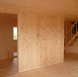 Деревянная вагонка для дачи фото