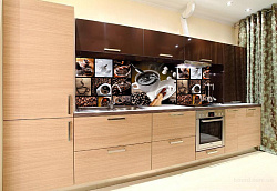 Интерьерная панель Кофе микс на кухне фото