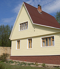 Сайдинг груша отделка стен дома фото