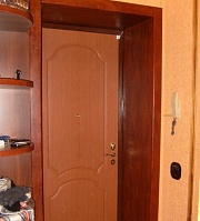 Дверной откос из МДФ в квартире