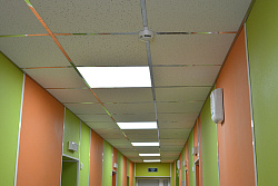 Панели Vekoroom разные цвета коридор больницы фото