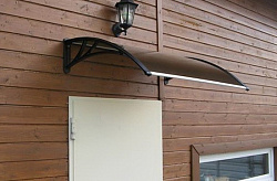 Навес Алмарта над входом фото