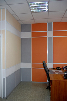 Отделка офиса огнестойкими панелями фото