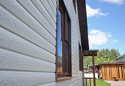 Сайдинг виниловый Timberblock ясень беленый фото