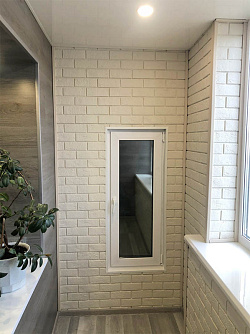 Фасадные панели Гранд Лайн Состаренный кирпич Молочный Фасадные панели Гранд Лайн Состаренный кирпич Молочный фото