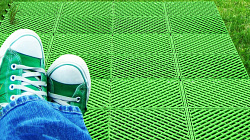 Декоративное уличное покрытие на домашнем участке фото