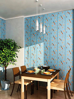 Панели ПВХ Восточная Гравюра фото