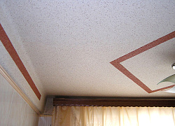 Мозаичная штукатурка MIXAN для отделки потолка фото