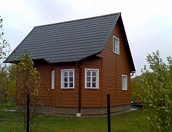 Сайдинг дуб светлый отделка дома фото