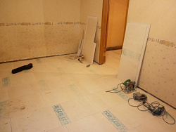 Сухая стяжка (элементы пола ГСП) в сборе фото