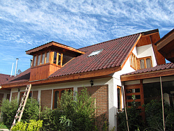 Ондувилла для крыши дома фото