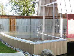 Террасная доска MultiDeck для оттелки бассейна фото