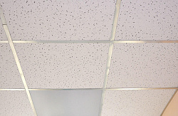 Подвесной потолок минеральная плита фото