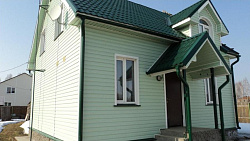 Сайдинг Cалатовый на доме фото фото