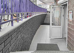 Фасадные панели Стоун-Хаус кирпич графитовый фото