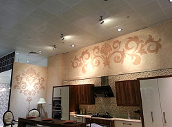 Жидкие обои с узорами фото