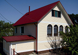 Альта-Сайдинг Розовый и Белый фото