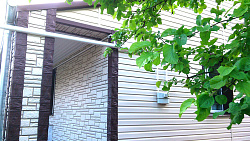 Камень белый Альта-Профиль фасад фото