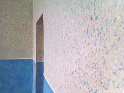 Голубые и синие жидкие обои фото