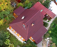 Черепица Ондулин Красный для крыши