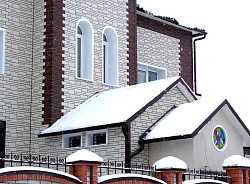 Камень Белый и Жженый выделение углов фото