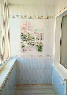 Панели ПВХ NOVITA Ротонда пейзаж фото