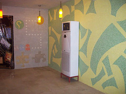 Узоры из жидких обоев в детском саду фото