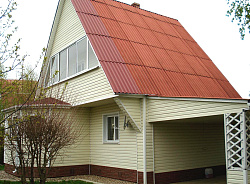 Сайдинг кремовый отделка фасада фото