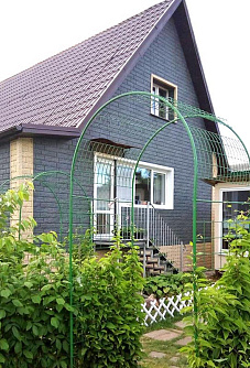 Фасадные панели Ю-Пласт Стоун-Хаус Камень изумрудный Фасадные панели Ю-Пласт Стоун-Хаус Камень изумрудный фото