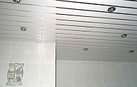 Реечные потолки Cesal вставка зеркальная