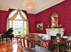 Шелковая штукатурка малинового цвета фото