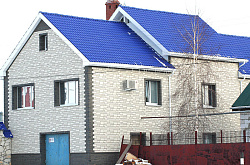 Камень Белый для фасада фото