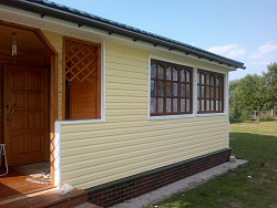 Сайдинг груша отделка фасада фото