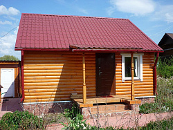 Монтеррей винно-красный крыша баня фото