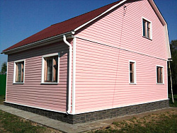 Сайдинг земляничный фото