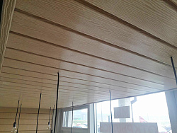 Timberblock Дуб золотистый на потолке фото