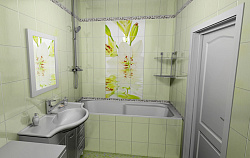 Панель ПВХ Мадлен грин фото