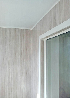 Панель ПВХ ЕПС Дуб кофейный фото