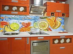 Интерьерная панель Цитрусовый бум фото