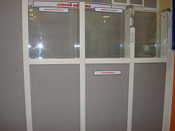 Алюминиевые профили для перегородок с остеклением фото