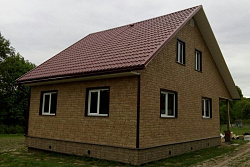 Фасадные панели Гранд Лайн Крымский сланец Янтарь фото