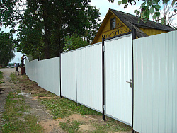 Профлист СС-10 белый фото