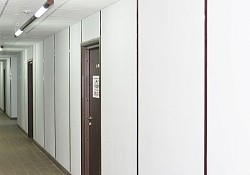 Панели Vekoroom серые коридор фото