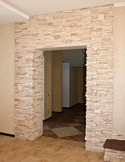 Декоративный камень для отделки стен фото