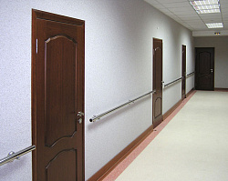 Мозаичная штукатурка MIXAN в офисном центре фото