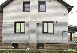 Сайдинг Тимберблок Дуб серебристый, Ясень Беленый, Фасадная панель Фагот каширский фото