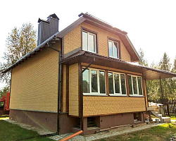 Фасадные панели ЮП Стоун Хаус Кирпич песочный Фасадные панели ЮП Стоун Хаус Кирпич песочный фото