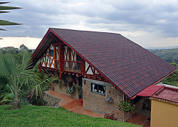 Ондувилла двухскатная крыша фото