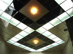 Алюминиевые кассетные потолки Цесал фото